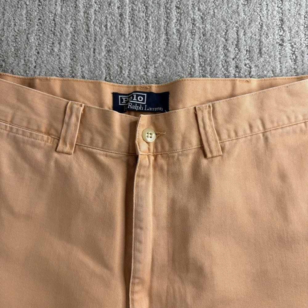 Polo Ralph Lauren Chino Shorts Men's Size 35 Peach